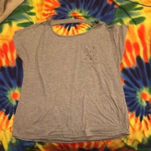 Backdrop studded packet shirt